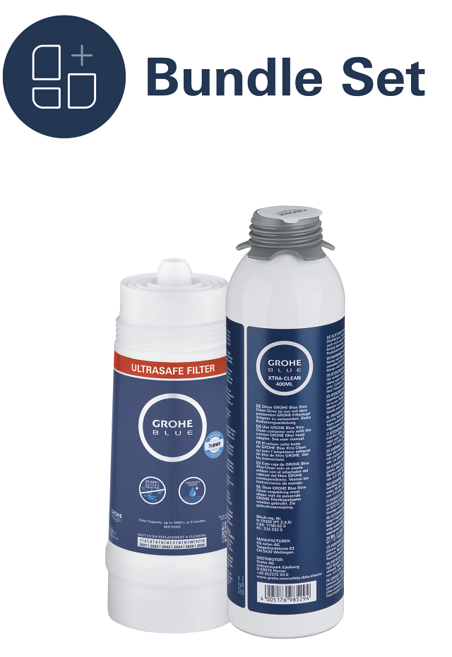 GROHE UltraSafe Bundle: Filter & Cleaning Cartridge