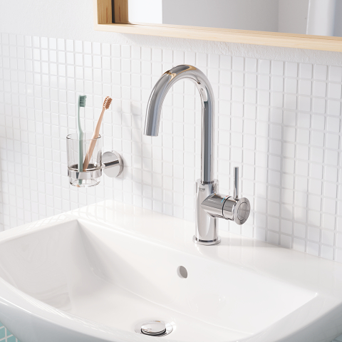 Start Classic - Basin Tap L-Size with Pop-up Waste Set - Chrome 4