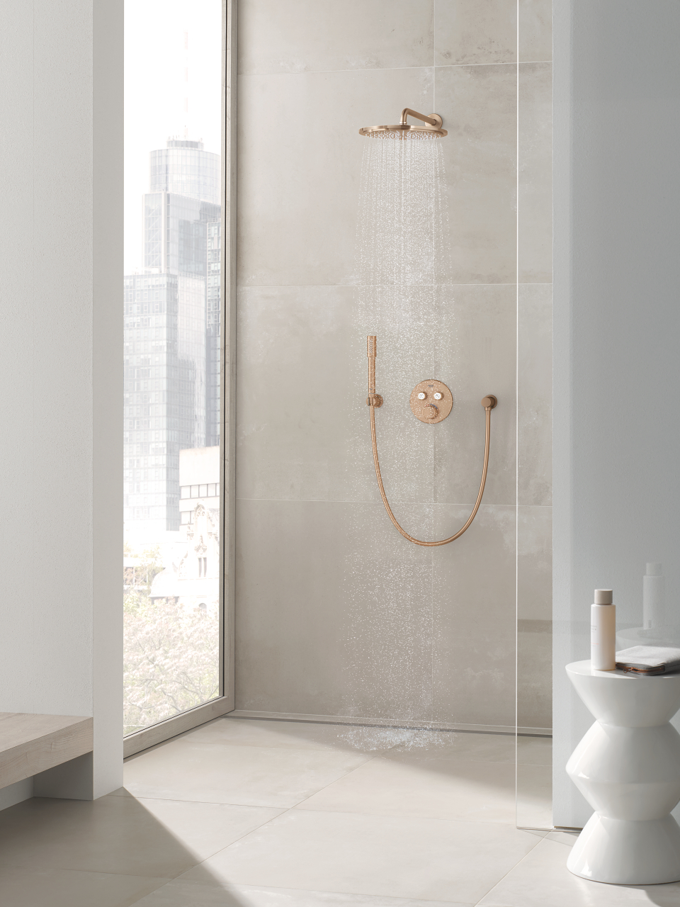 GROHE Grohtherm SmartControl inbouwthermostaat met 2 uitgangen in brushed warm sunset
