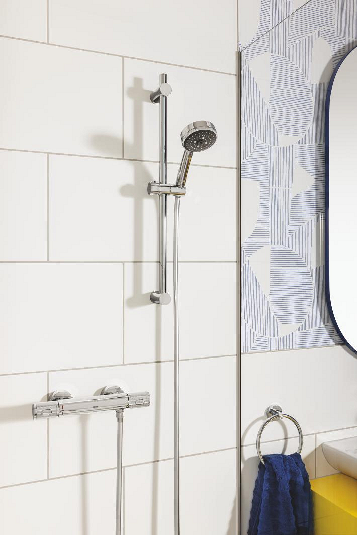 Vitalio Comfort 100 Shower rail set 3 sprays 5