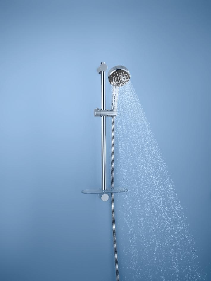 Vitalio Comfort 100 Shower rail set 4 sprays 11