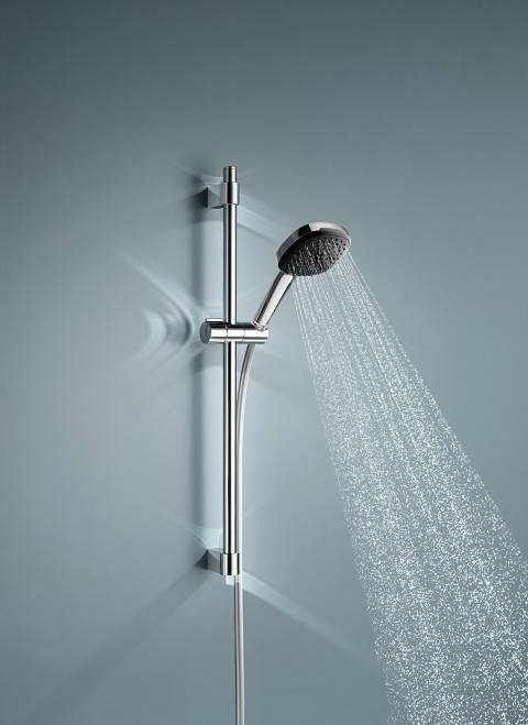 Vitalio Comfort 110 Shower rail set 3 sprays (Rain, Jet, Massage) 9