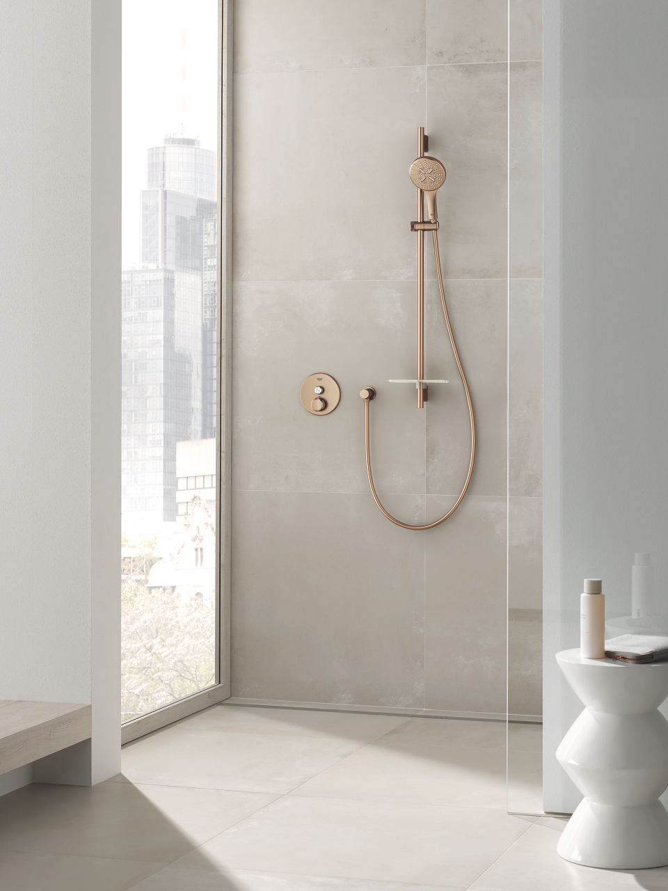GROHE Grohtherm SmartControl inbouwthermostaat met 1 uitgang in brushed warm sunset