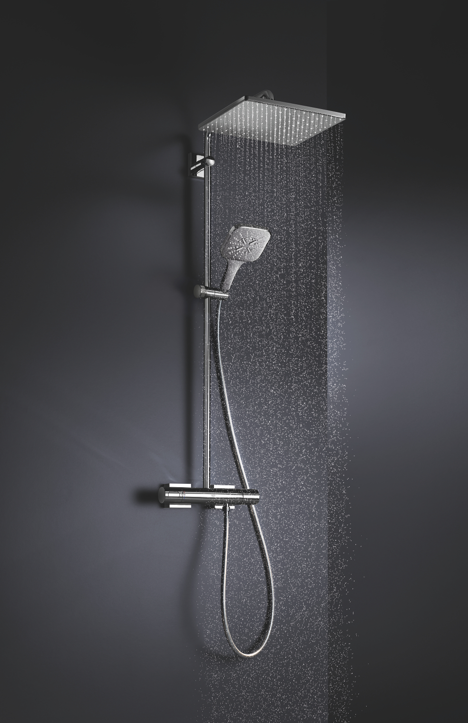 Rainshower System 400 Colonne de douche avec mitigeur thermostatique