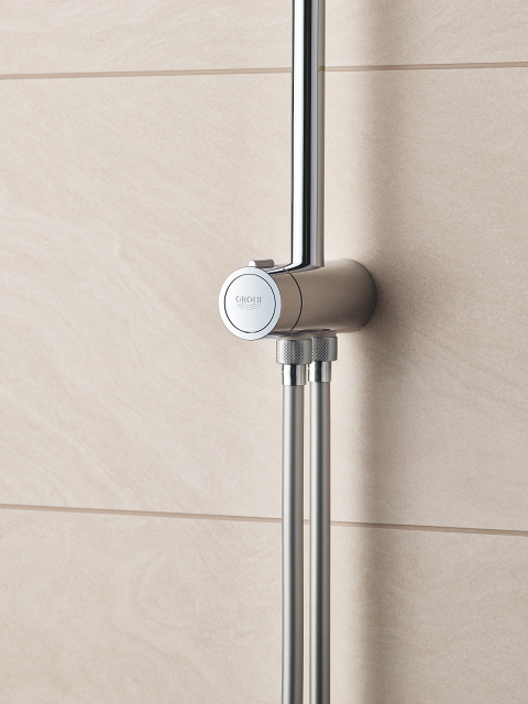 Vitalio Start System 250 Flex shower system with diverter for wall mounting 8