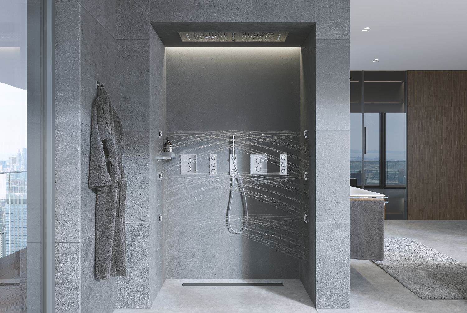 Rainshower Aqua Ceiling Shower GROHE