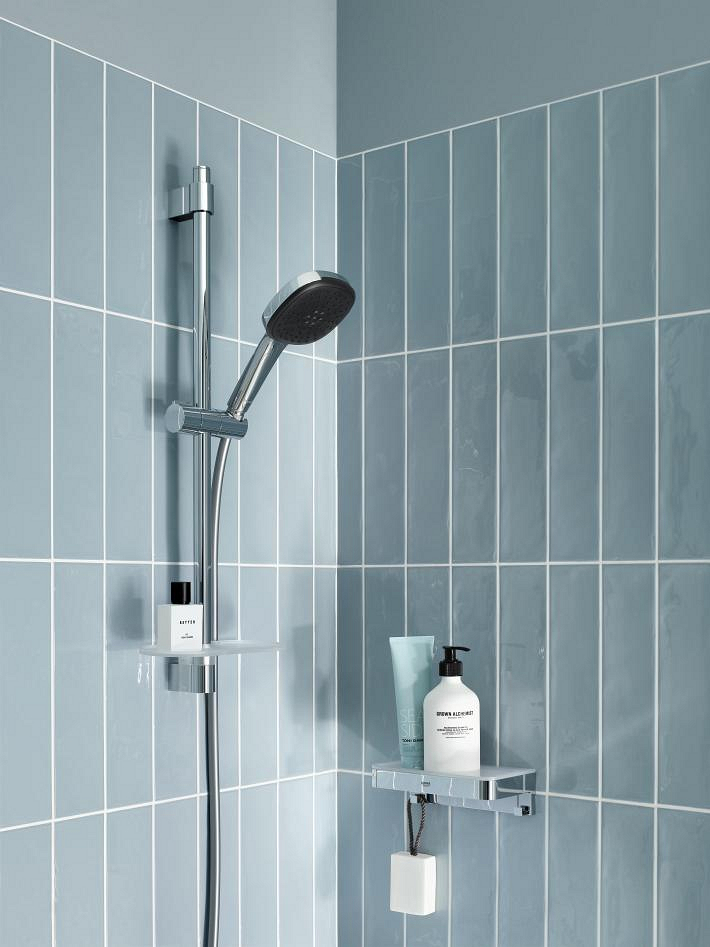 Vitalio Comfort 110 Shower rail set 2 sprays (Rain, Jet) 11