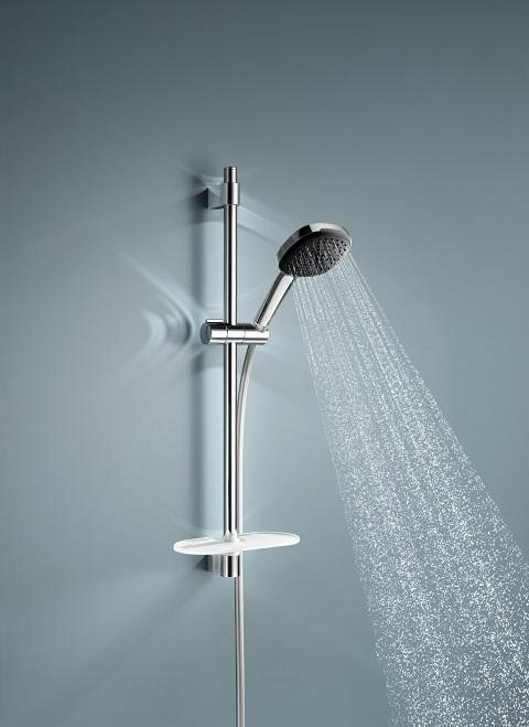 Vitalio Comfort 110 Shower rail set 2 sprays (Rain, Jet) 7