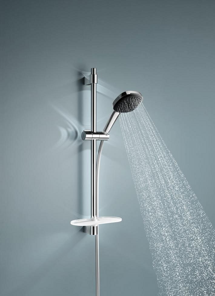 Vitalio Comfort 110 Shower rail set 2 sprays (Rain, Jet) 7