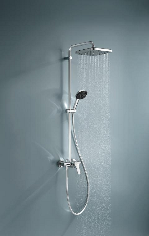 Vitalio Comfort 250 Colonne de douche avec mitigeur monocommande 6