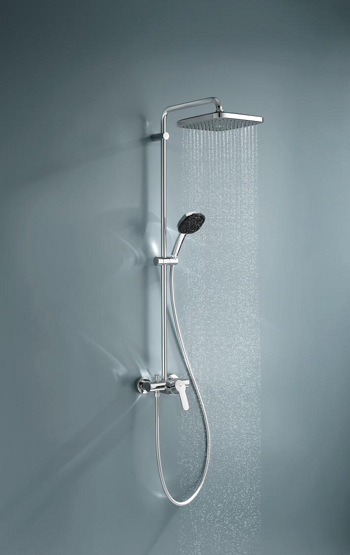 Vitalio Comfort 250 Colonne de douche avec mitigeur monocommande 6