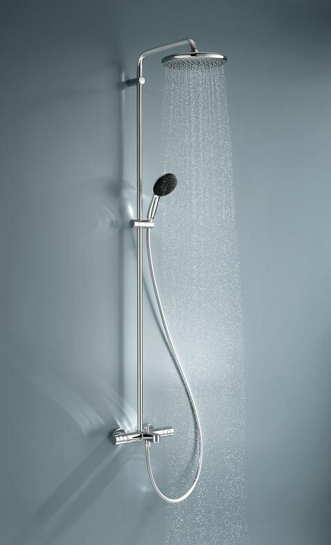 Vitalio Start System 250 Douchesysteem met thermostatische mengkraan bad/douche 7