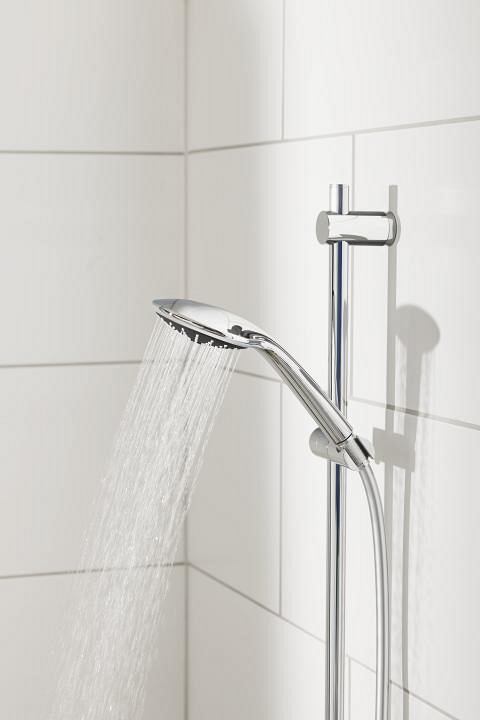 Vitalio Joy 110 Mono – Wall Holder Set – Water-Saving – Chrome 5