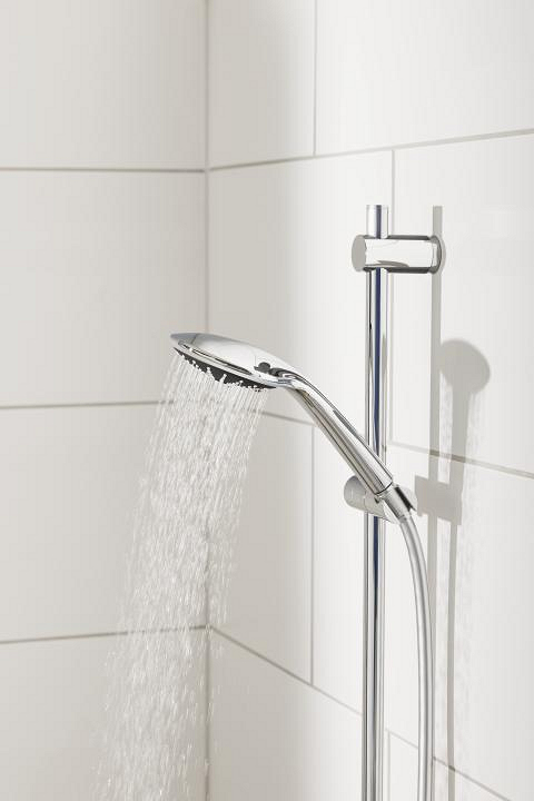 Vitalio Joy 110 Duo – Shower Rail Set  – 2 Sprays – Water-Saving – Chrome 4
