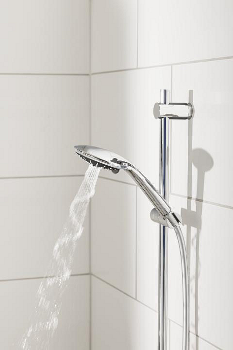 Vitalio Joy 110 Massage – Shower Rail Set  – 3 Sprays – Water-Saving – Chrome 6