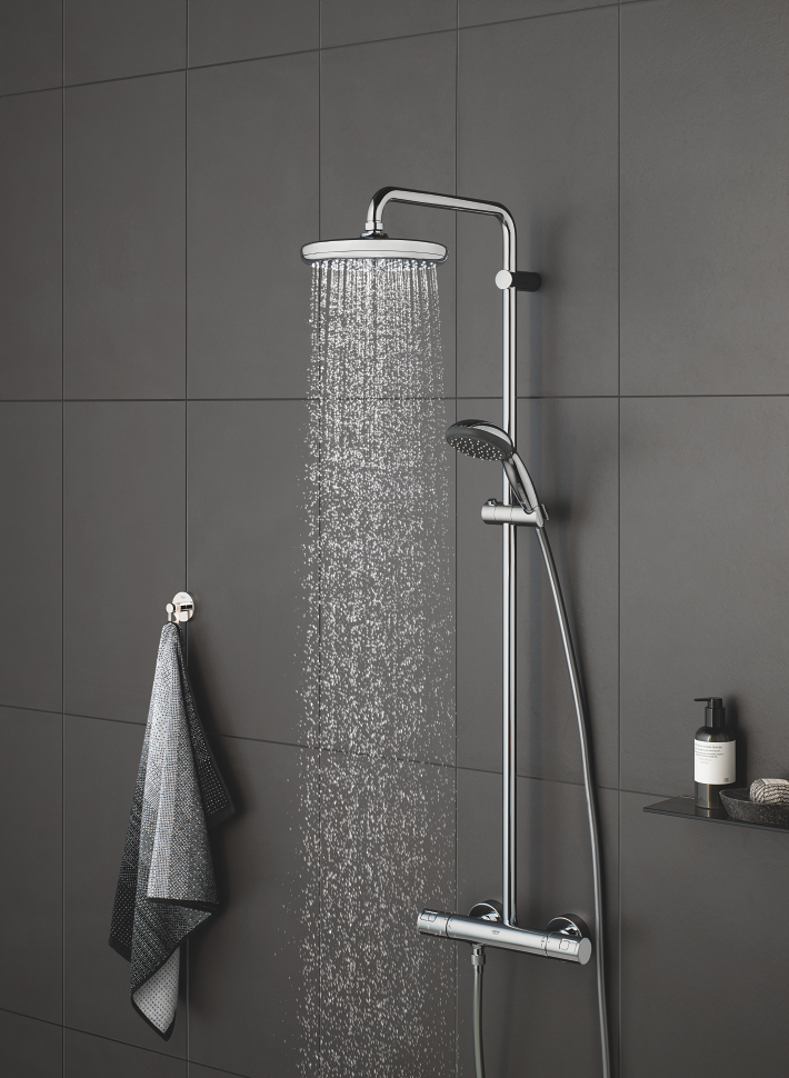 Vitalio Start - Handshower 100m 5,7l with 2 Spray Types - Chrome 3