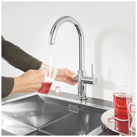 GROHE Red Duo Смесител с М-размер бойлер