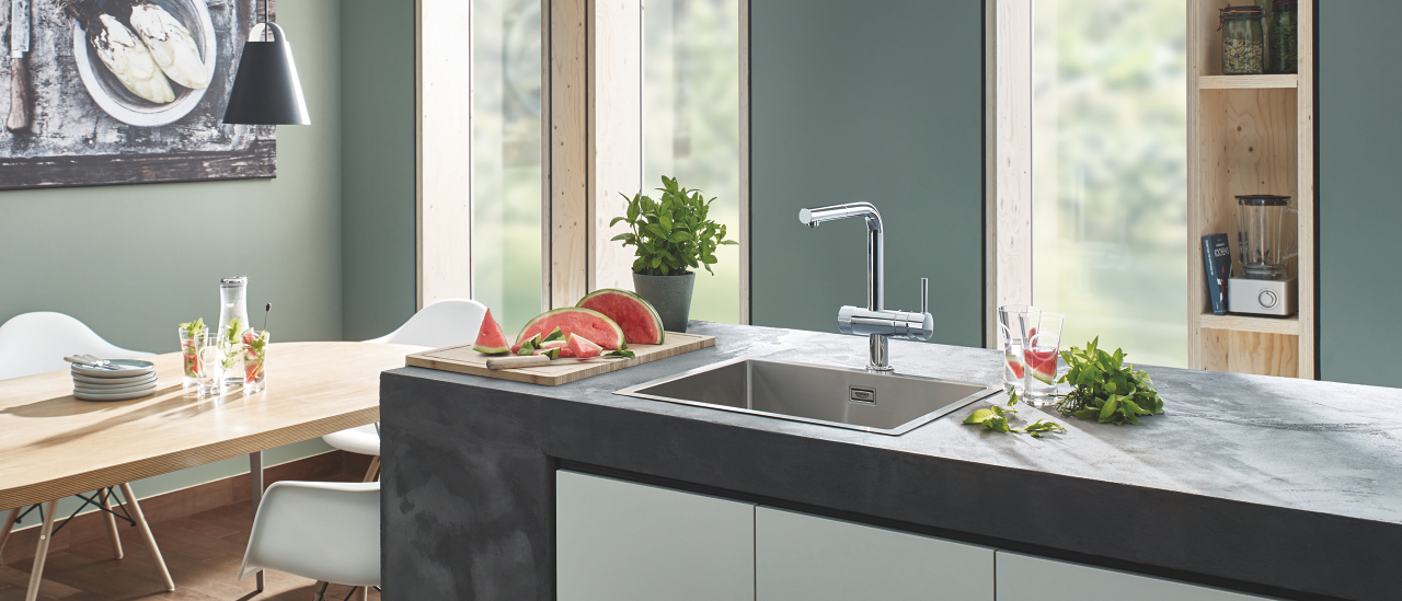 GROHE Blue Pure - Grifos de cocina con filtro de agua ...