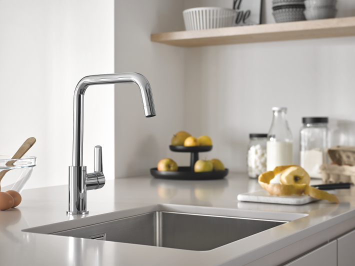 Start - Kitchen Tap U-Spout - Chrome 7