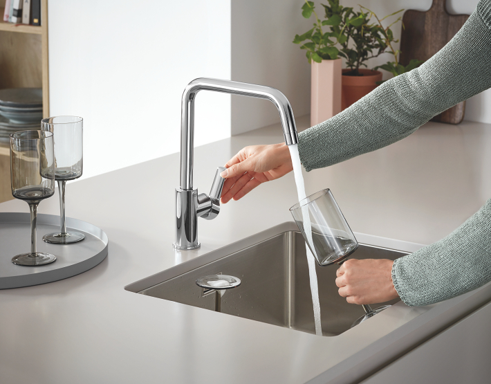 Start - Kitchen Tap U-Spout - Chrome 8