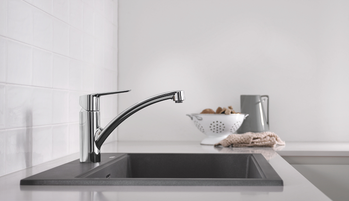 Start - Kitchen Tap Low Spout - Chrome 8