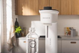 Thumbnail 10: GROHE Blue Fizz  'Advanced' Wassersprudler mit CO₂ Anzeige, Starter Set (1 x Trinkflasche, 1 x CO₂ Flasche)