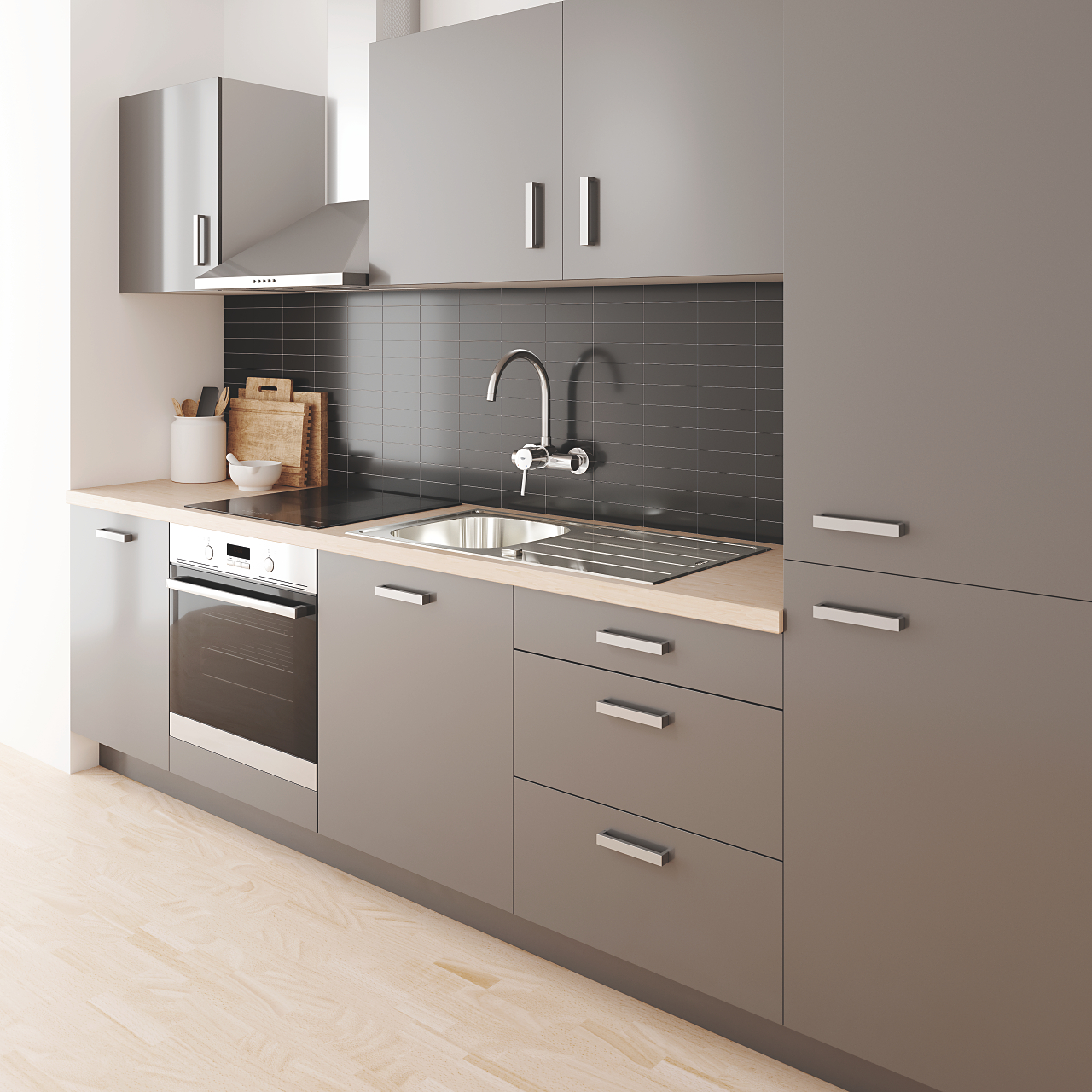 Grohe Concetto Keukenkraan Met Uittrekbare Kraanuitloop Supersteel