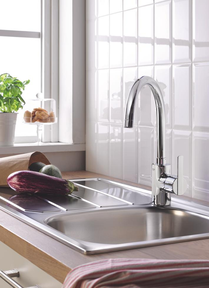 Feel - Kitchen Tap C-Spout - Chrome 3