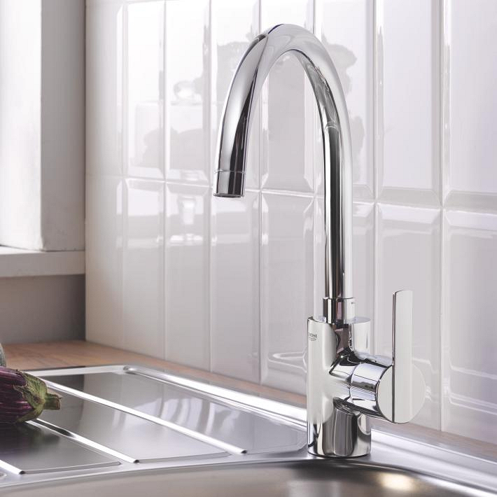 Feel - Kitchen Tap C-Spout - Chrome 4