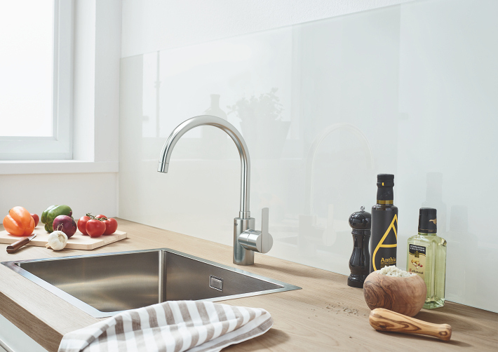 Feel - Kitchen Tap C-Spout - Supersteel 4