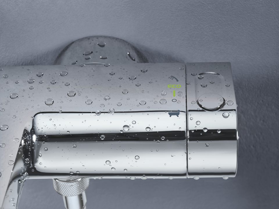 GROHE Grohtherm 2000 thermostaatkraan bad/douche met EcoButton