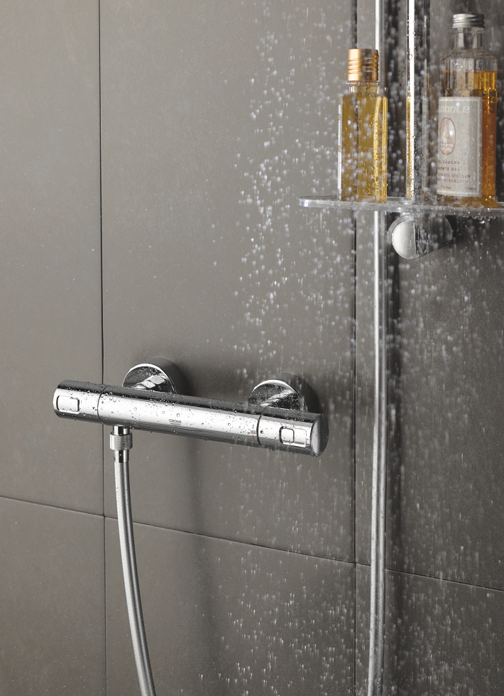 Precision Joy Thermostatic shower mixer 1/2" 6