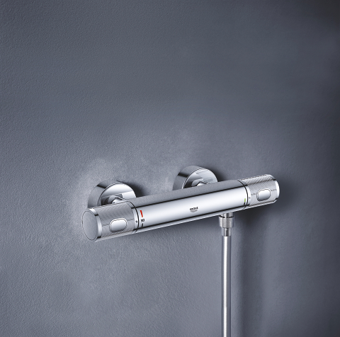 Precision Feel Thermostatic shower mixer 1/2" 7