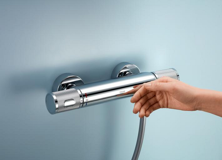 Precision Feel Thermostatic shower mixer 1/2" 4