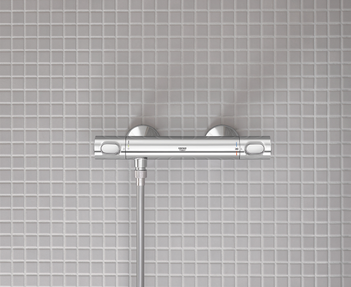 Grohe Precision Trend - Grifo termostático de ducha, cromo