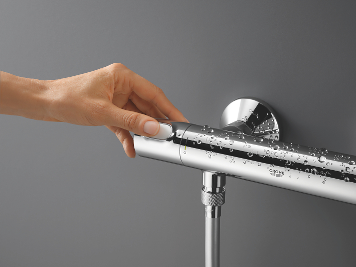 Grohe Grifo termostático de ducha Precision Start (Cromo