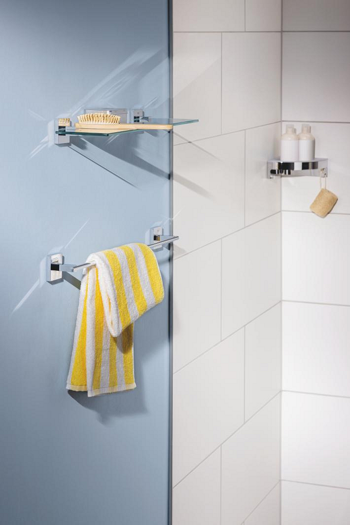 Start Cube - Triangle Shower Basket - Chrome 12