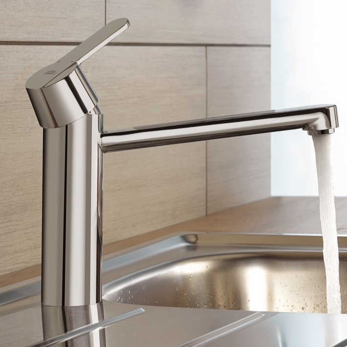 Get - Kitchen Tap Medium Spout - Chrome 3