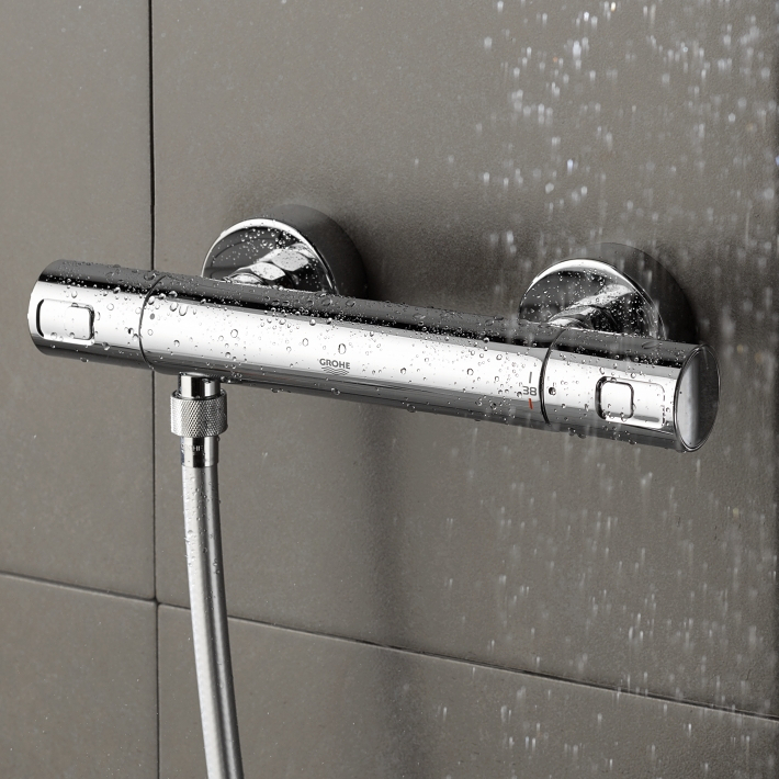 Precision Joy Thermostatic shower mixer 1/2" 3