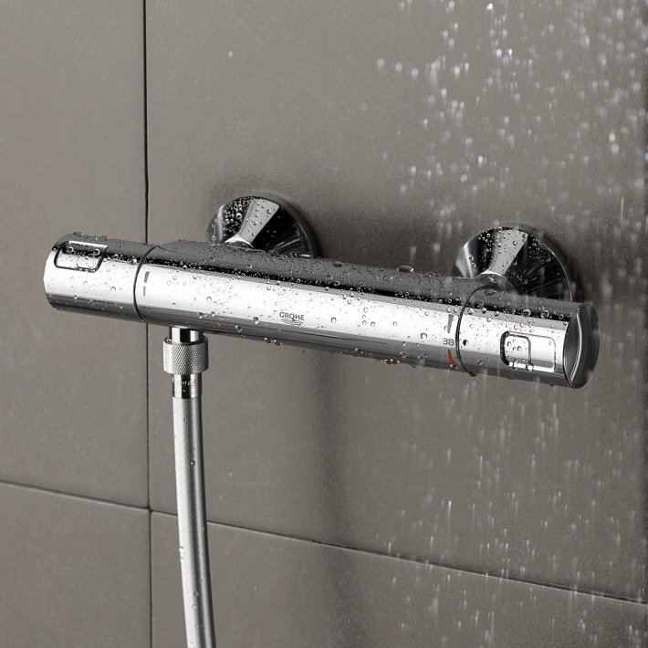 Precision Start Thermostatic shower mixer 1/2" 3